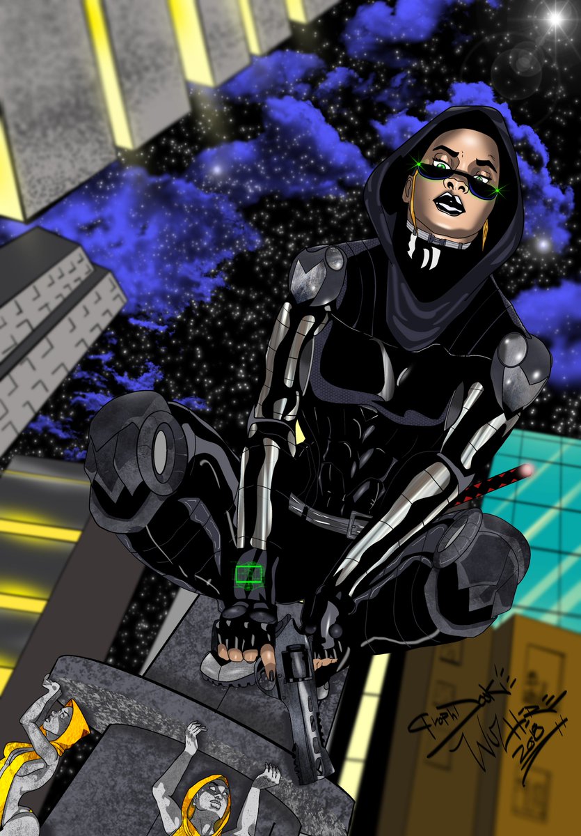 PoolStudios's tweet photo. Cover for my upcoming graphic novel, The Books of N.A.J.A.H https://t.co/BFCKqjdn3F