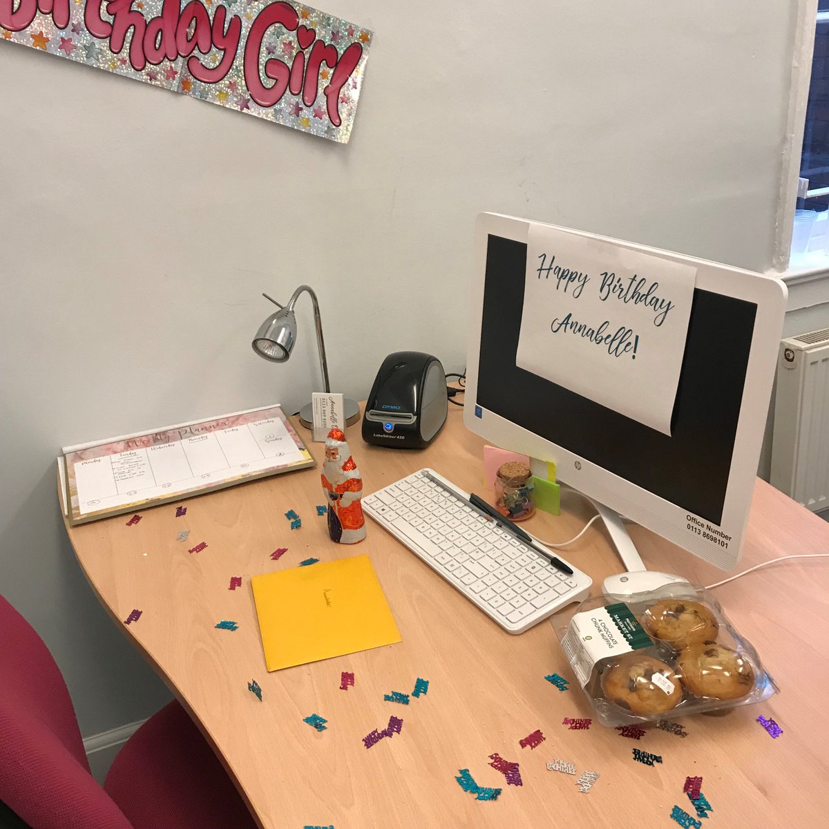 Thrive_law's tweet photo. Happy Birthday to @Bella_Thrive one of our lovely Paralegals. Here are some pictures of her office birthday last week. Hope you have a great day Annabelle! https://t.co/owOtBw9n9W