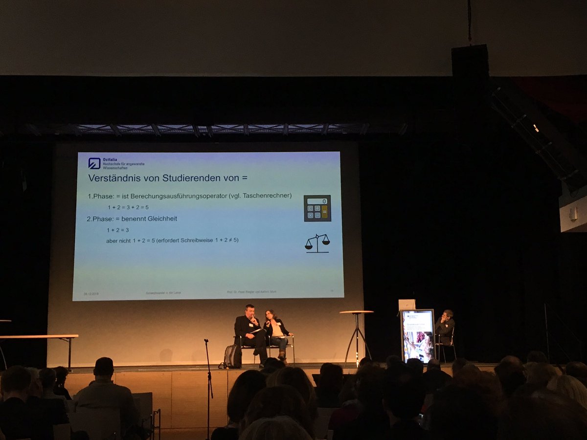 elli2online's tweet photo. Dialogische Keynote von Prof. Peter Riegler und Kathrin Munt zum „Konzeptwandel in der Lehre“ #whatworks #qpl #bmbf https://t.co/9GugKpTnBf