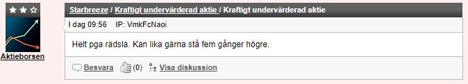 BestOfPlacera's tweet photo. Aktieborsen: "Undervalued som fan" #STAR #BestOfPlacera https://t.co/XCZC0FlxAW