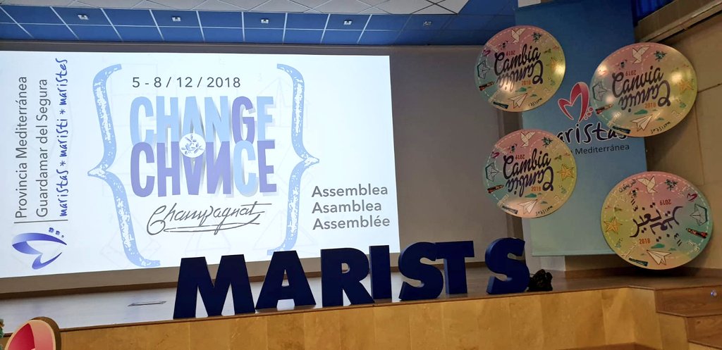 Nuestro H. Provincial <a href="/galileing/">Juan Carlos Fuertes</a> saluda a los más de 130 participantes, de 9 nacionalidades, en una #AsambleaProvincial2018 que será de escucha, discernimiento e implicación: "El objetivo es hablar todos un mismo lenguaje." #ChangeChance cc <a href="/fms_champagnat/">FMS Champagnat</a>