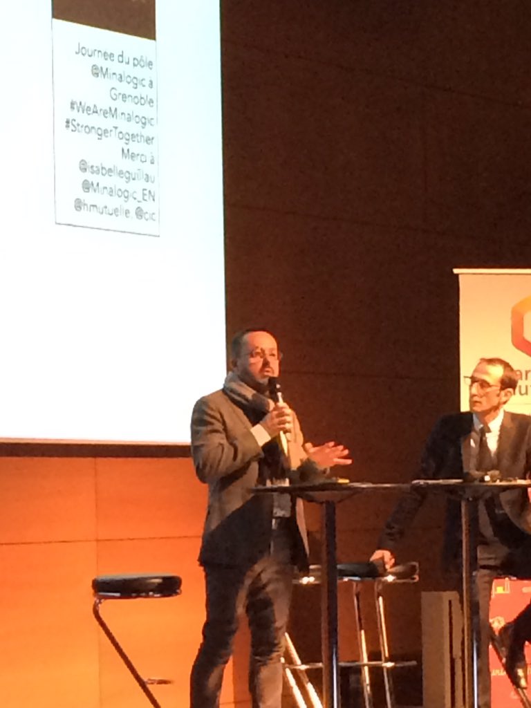 isabelleguillau's tweet photo. Conclusion de la Journee Annuelle de @Minalogic par @yannickneuder VP @auvergnerhalpes. Merci à la Région et aux collectivités pour leur suppprt 👏 https://t.co/xeUMuuIfZT
