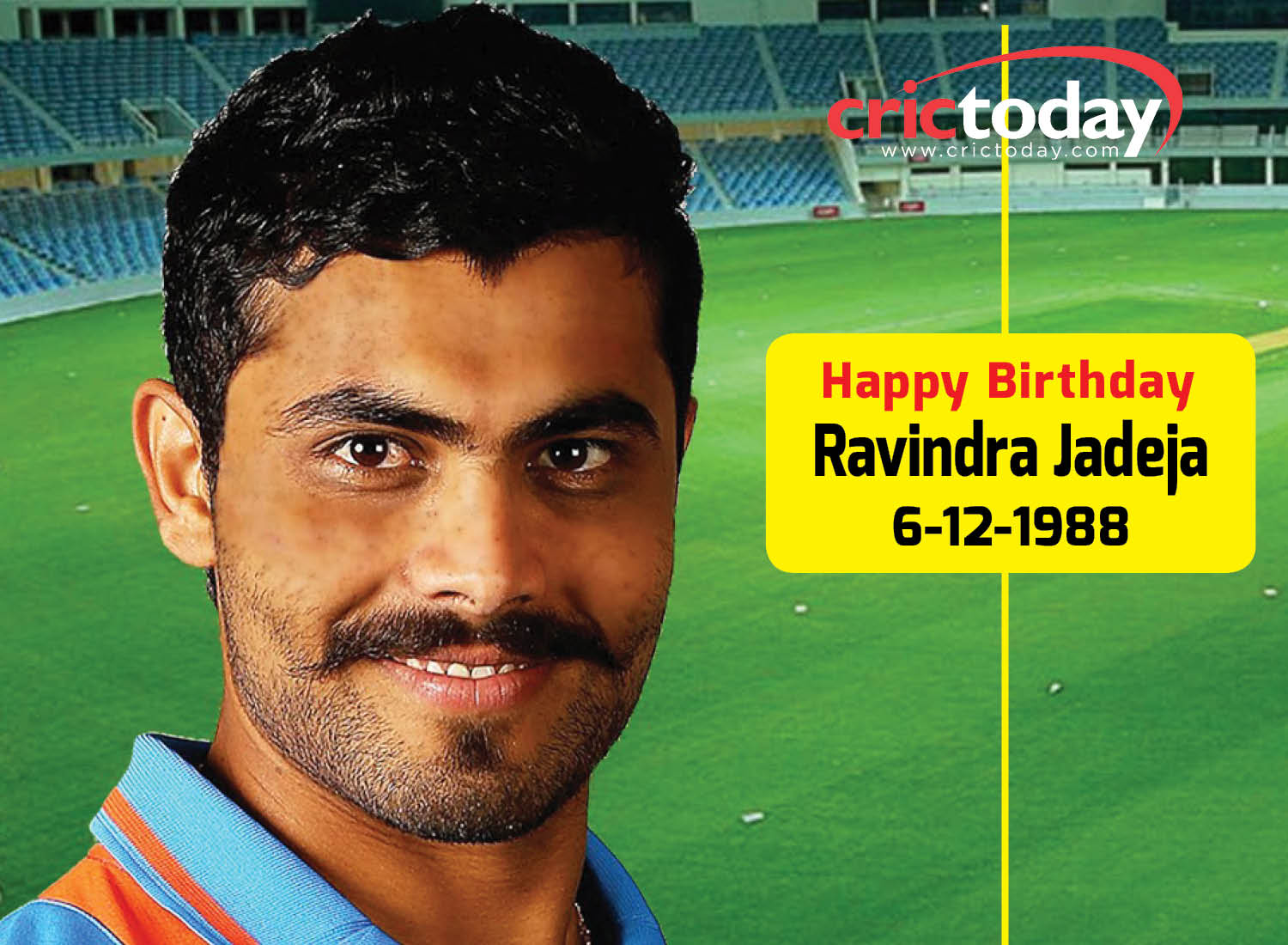 Wishing Sir Ravindra Jadeja A Very Happy Birthday..... 