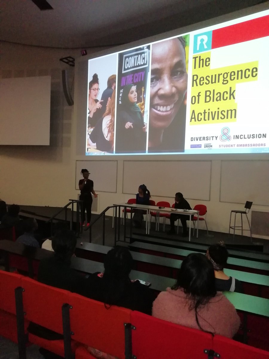 RECLAIMproject's tweet photo. Last Thursday our pal Terry of @educating_all hosted 'The Resurgence of Black Activism' over at @OfficialUoM. A super event feat. debate, panel discussions &amp; a screening of @MapBlack short film 👊 A huge thanks to everyone involved &amp; everyone who attended. https://t.co/hGh2UBs35m