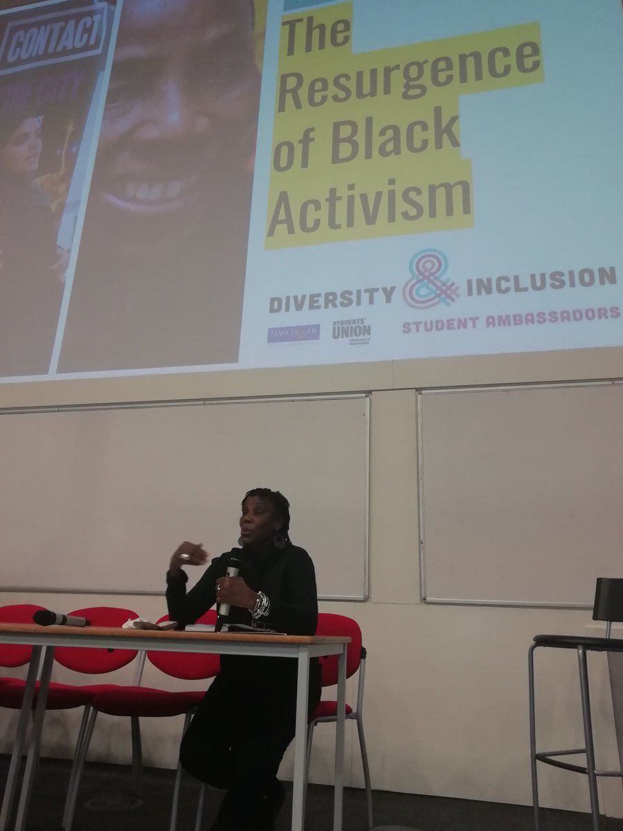 RECLAIMproject's tweet photo. Last Thursday our pal Terry of @educating_all hosted 'The Resurgence of Black Activism' over at @OfficialUoM. A super event feat. debate, panel discussions &amp; a screening of @MapBlack short film 👊 A huge thanks to everyone involved &amp; everyone who attended. https://t.co/hGh2UBs35m