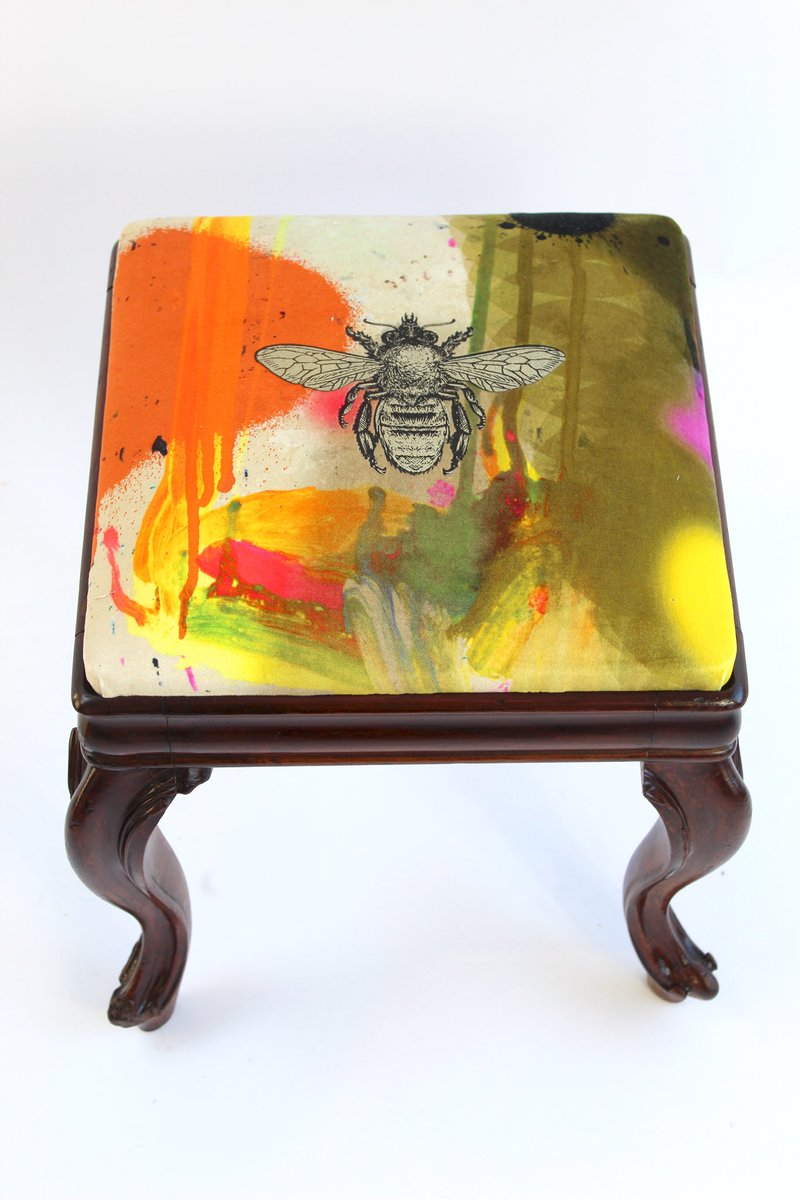 TBeasties's tweet photo. Day 6 of our Advent Stool Calendar and looking for a home is the Victorian Graffiti Fly Bee Stool.
This stool will be added to our Advent Stool section on our site at some point today.
#stooladay #advent #adventcalendar #stools #christmas #furniture #fabric #bees #graffiti https://t.co/Xym9EIDwyq