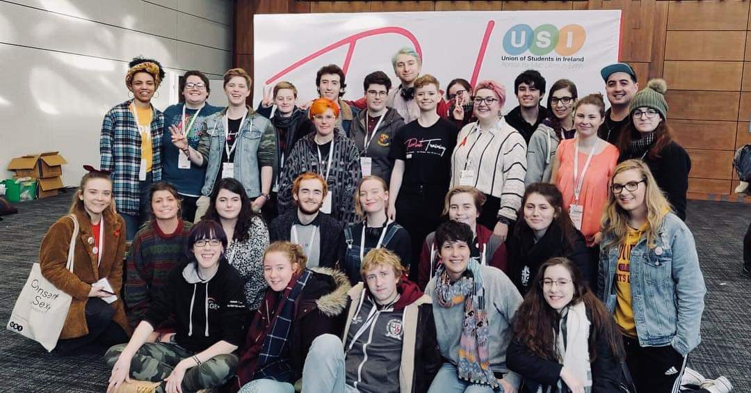 uccsu_ewg's tweet photo. Our Equality Officer (@UCCSUEquality), Gender Equality Officer (@amy_meagher97) and Sámh Officer (@reallyriann) attended #PinkTraining18 along with @UCCLGBT & @CITLGBT last week in NUIG! https://t.co/OauuMihdVU