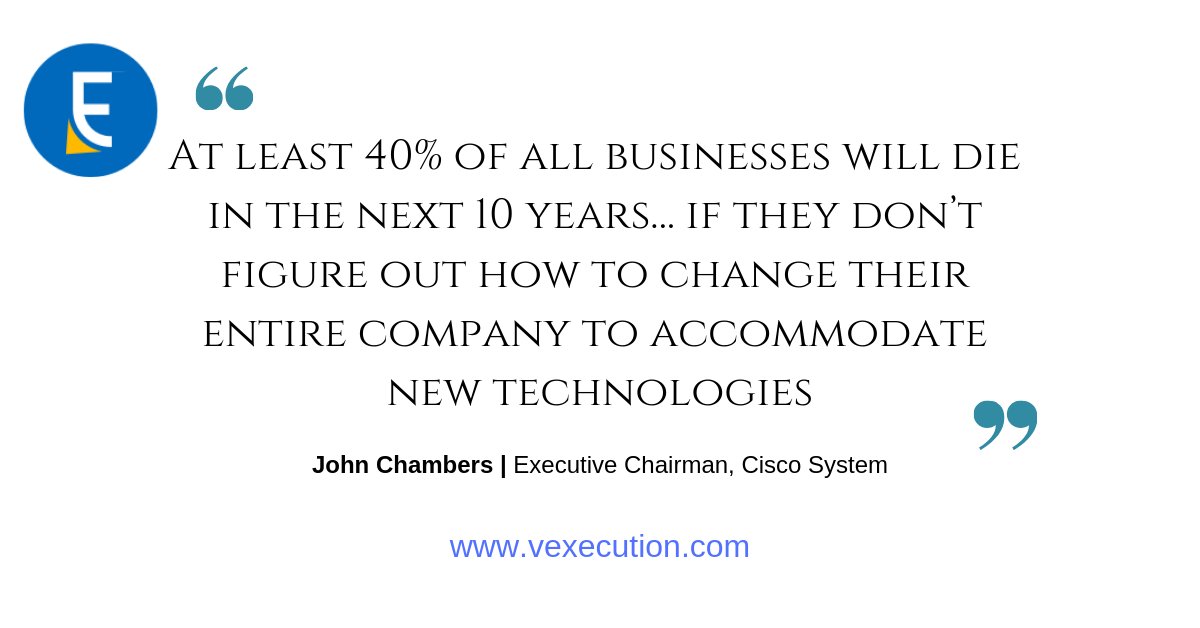 v_execution's tweet image. How well is your organisation adapting to change ? With #vExecution, we can help transform your organisation to meet the new challenges of the digital world order and exceed your business goals. 
Talk to us to know more. visit vexecution.com

#change #transform #digital