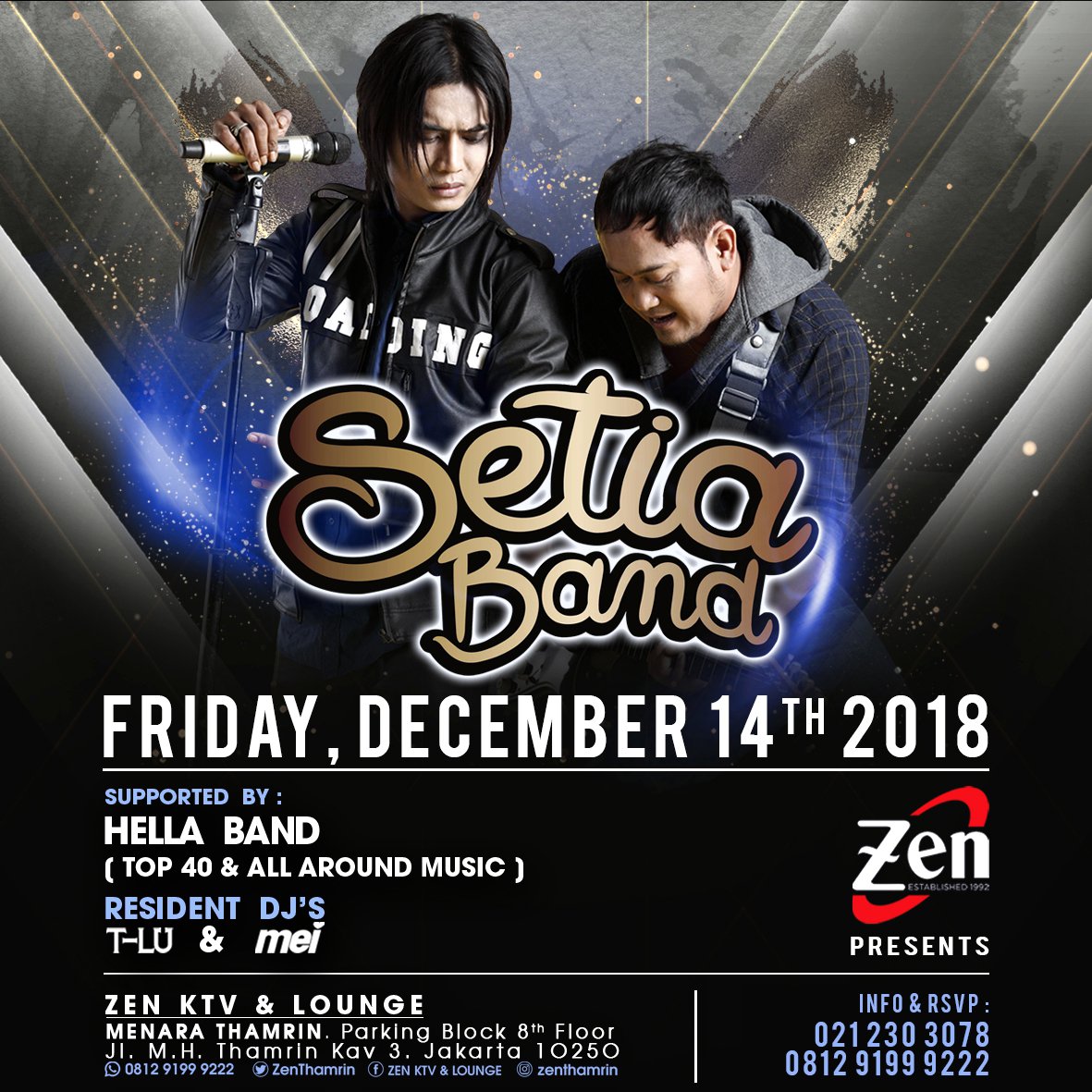 ZEN KTV & LOUNGE tweet media