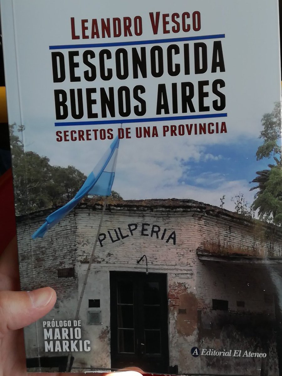 BouillyJuan's tweet photo. Librazo!! Muy recomendable. Hace un recorrido x decenas de pueblos del interior de la prov de BsAs, muchos de ellos ni figuran en los mapas, con foco en las pulperias y boliches centenarios. Felicitaciones @leandrovesco y @proyecpulperia!! https://t.co/M4yQjdoNRV