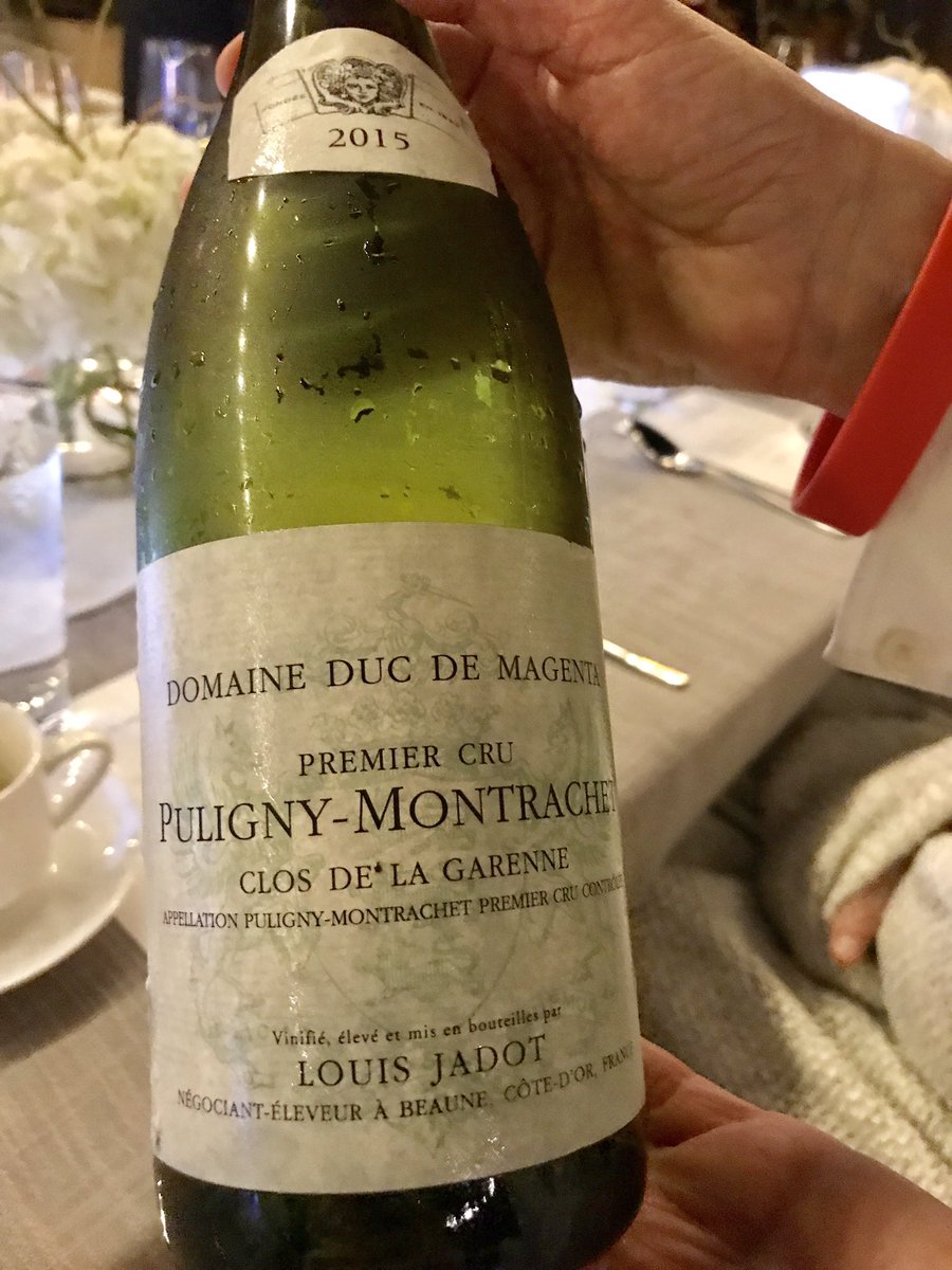 winesocietygals's tweet photo. Truly exceptional wines @la_prairie private dinner @1HotelSB ; great wait staff, too! @Winecouverites @LouisJadotUSA @jadot_louis #burghound #ChLaDominique #southbeach #miamiartbasel https://t.co/ra4KeI0Ltv