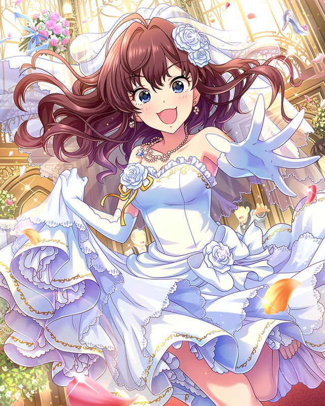 ミリシタ』- PSTロゴ付きSRカードの「一ノ瀬志希」と「宮本
