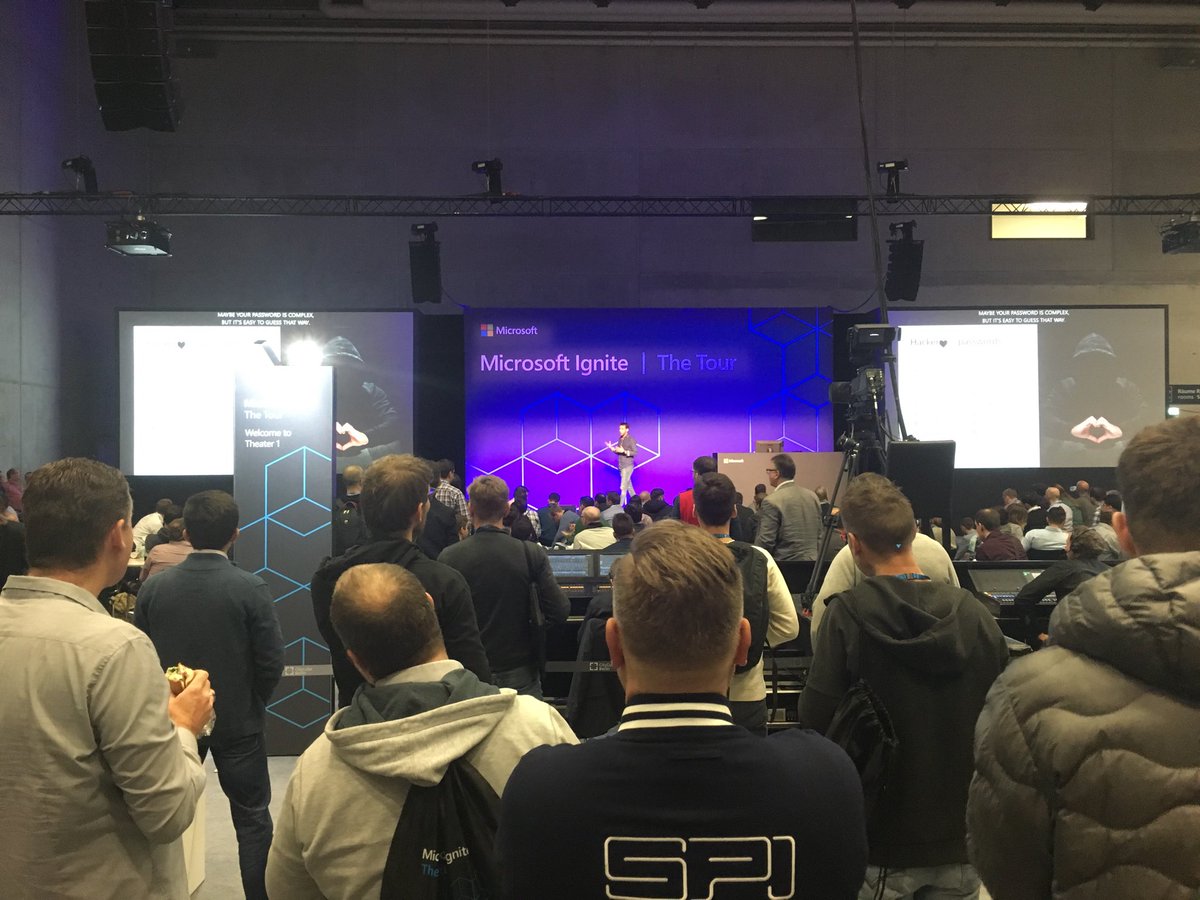 BusinessSpi's tweet photo. Eine Welt ohne Passwörter...wie ist das möglich? #MSIgniteTheTour https://t.co/7x7QCnc4sx