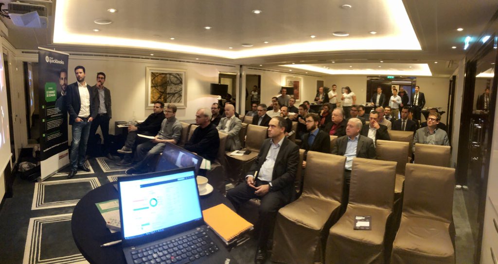 blaise_julien's tweet photo. +40 experts-comptables pour discuter du #cabinetdedemain pendant cette nouvelle édition des #QuickBooksDay a l’hôtel #Peninsula  🚀 @QuickBooksEC https://t.co/7HAZ1FozBD