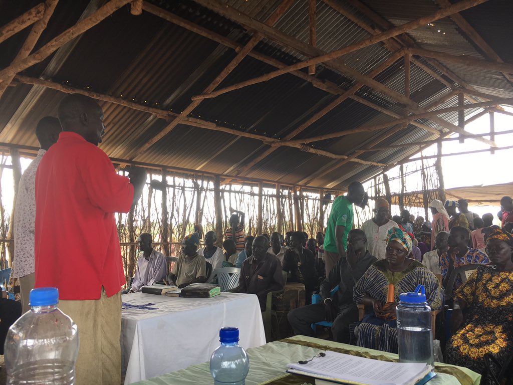 Leavethe99org's tweet photo. The trip in S. Sudan is going well. We just arrived back from our second training. The people are very excited about the trainings and God is moving! https://t.co/vAfclxX9I5