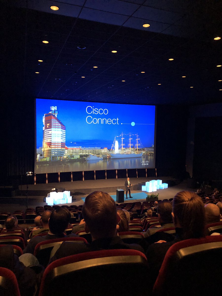 #CiscoConnect är igång i Göteborg. Säker digitalisering!