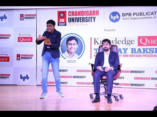 bpbonline's tweet photo. #AI will help in saving precious human lives if properly augmented in #Healthcare sector says Tanmay Bakshi https://t.co/izn4qDwuH2
#QuestForExcellence #BPB #TechTalk2018 @tajymany https://t.co/0pmAq1G57G