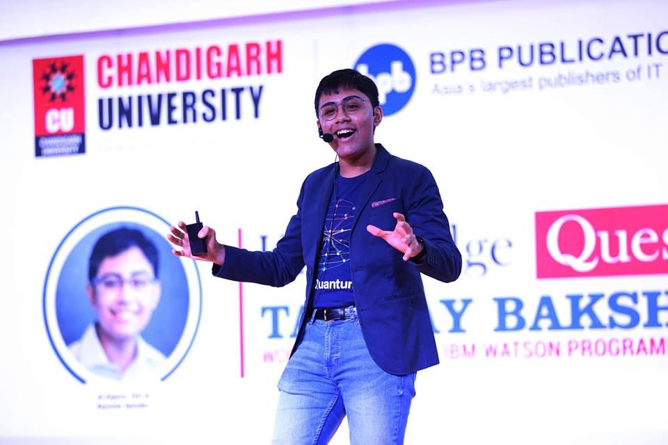 bpbonline's tweet photo. #AI will help in saving precious human lives if properly augmented in #Healthcare sector says Tanmay Bakshi https://t.co/izn4qDwuH2
#QuestForExcellence #BPB #TechTalk2018 @tajymany https://t.co/0pmAq1G57G