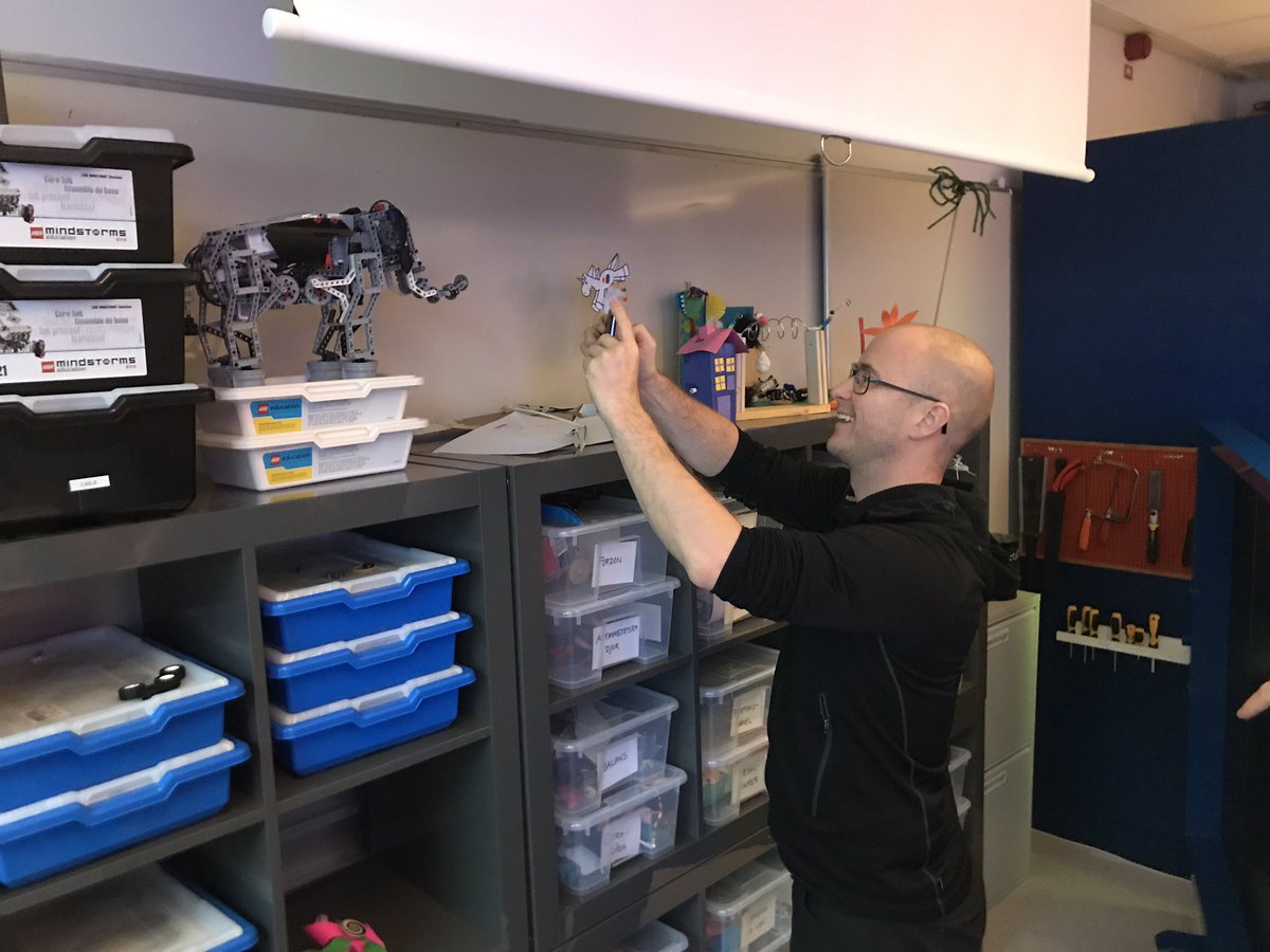 Bra start på dagen! #lidskol + @RISEICT + @komtek_lidingo