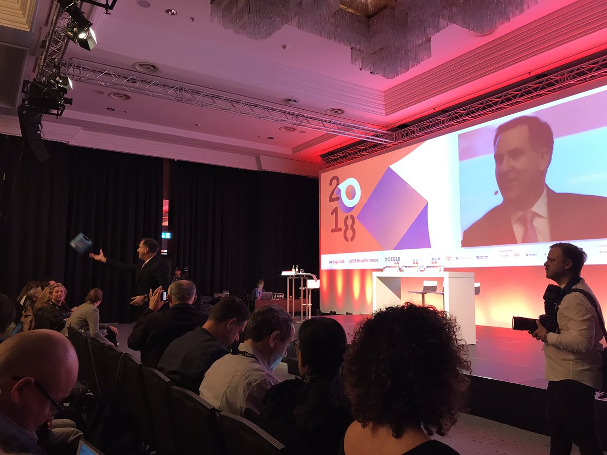 janapollo's tweet image. Opening session OEB18 #OEB18 #OEB18UCL