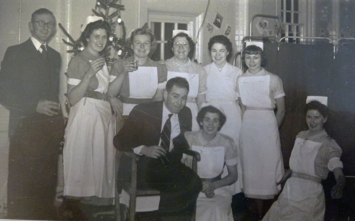 The Christmas archive is opening its doors - our first offer is from 1957, Conningbrook Ward, Willesborough Hospital, Ashford.