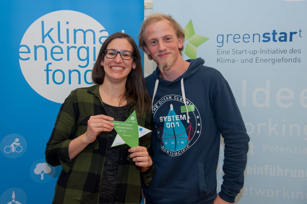 klimafonds's tweet photo. Wie können aus #Plastikmüll neue Produkte, Projekte und Unternehmen entstehen? Plasticpreneur - einer unserer zehn #greenstarter 2018!
> https://t.co/2ao7icteG5
@derbrutkasten @ingmarhoebarth @BMNT_at @ElliKoestinger @ClimateLaunch #climateambition #startup #plastikfrei https://t.co/qYcauuccMX