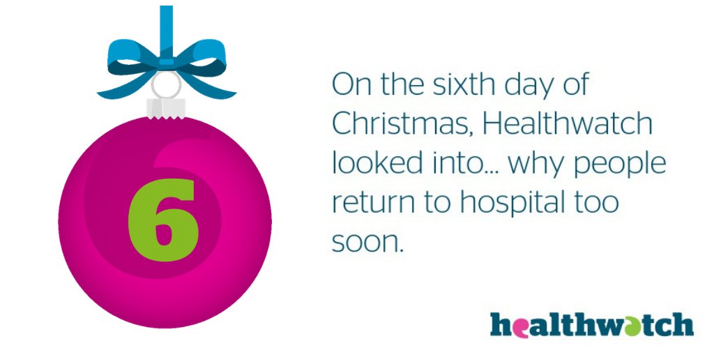 Hundreds of thousands of people are having to go back into hospital within 30 days of being discharged. As we look at what has changed a year on we call on the NHS to fix the data gaps to help understand why. bit.ly/2BbxKGB