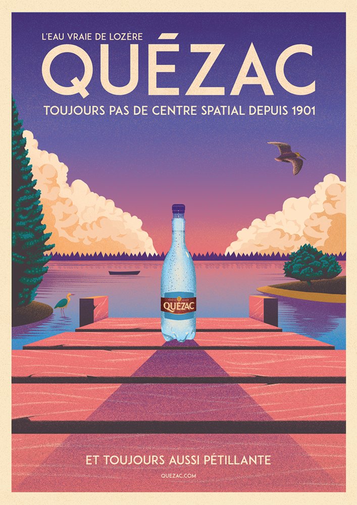 Guyariane83's tweet photo. @Bottlaeric @CNES Merci Thomas Hayman : https://t.co/0PnmRCOj0w
Ne pas rater non plus a belle publicité #Quezac réalisé par ce même affichiste de talent !! https://t.co/UjapdZ3HpL