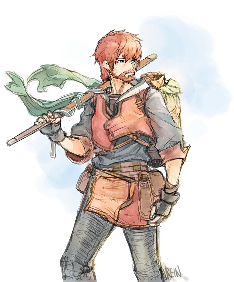 alsezar's tweet photo. YS - ADOL-old man ver.  rough #adol #YS #falcom https://t.co/q68K0ylo3o https://t.co/4TWBhTBmyv