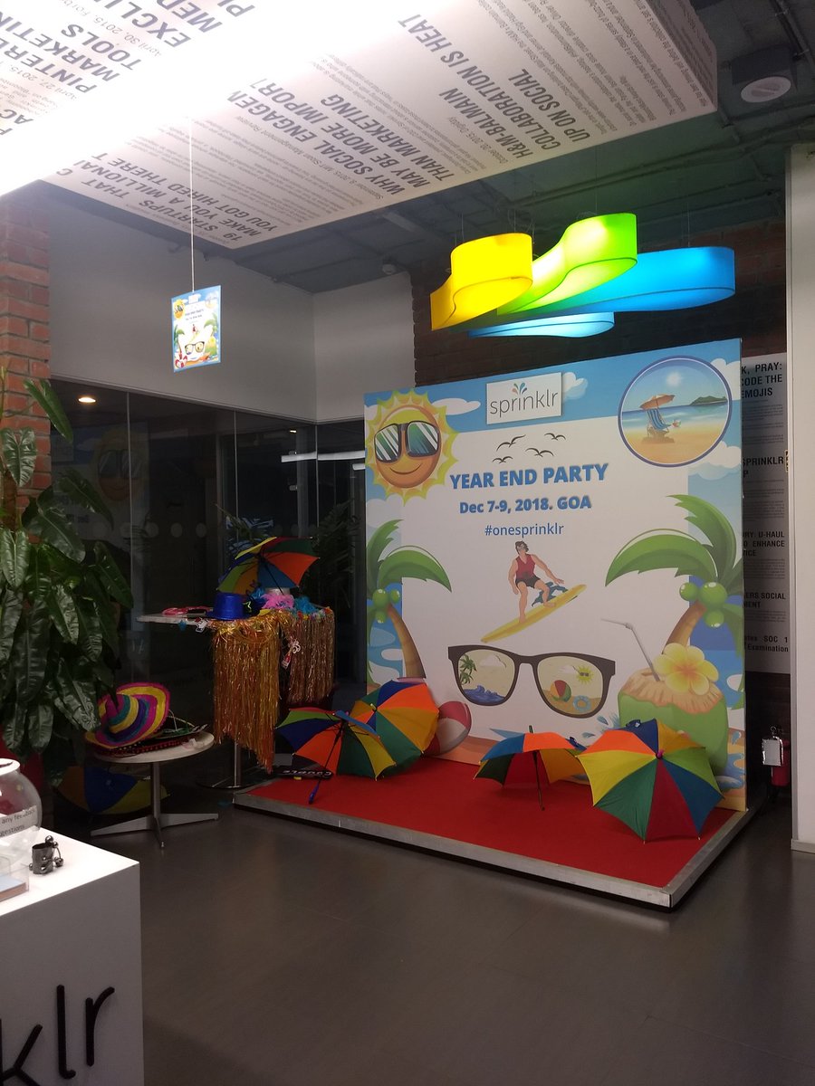 RohitvNiranjan's tweet photo. Are we ready to get #vitaminsea @Sprinklr_India #OneSprinklr #SprinklrVacay #SprinklrGoa https://t.co/pS033PAQ2B