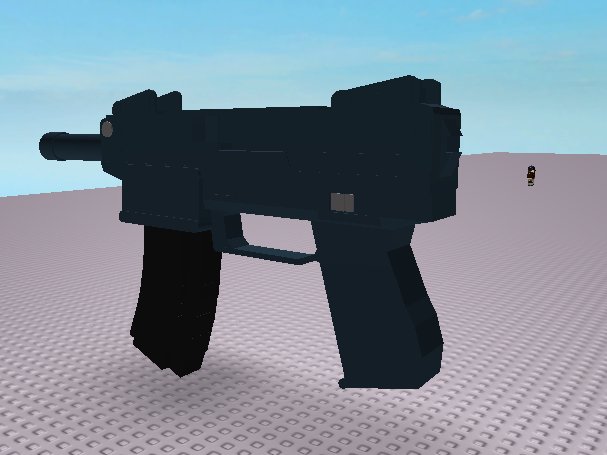 Shreks5's tweet photo. Been a while, but here's the new Tec 22!! (If you couldn't tell, its chambered in 22.), along with a pistol grip Mossberg 500!! #RobloxDev #robloxart #Roblox #Tec22 #Intratec #Mossberg #Developer @FamilyGuyonFOX 🇺🇸🍔🇺🇸🍔🇺🇸🍔🇺🇸🍔🤬🤑🤬 https://t.co/7b77OCrYh8