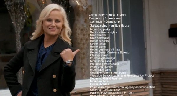 HamiltonHouseBR's tweet photo. Even Leslie says it.
@BristolCouncil - do like Knope! Say #YesToCommunity!
#BeTheLeslieKnopeOfWatheverYouDo
#SaveHamiltonHouse https://t.co/texzvXNELm