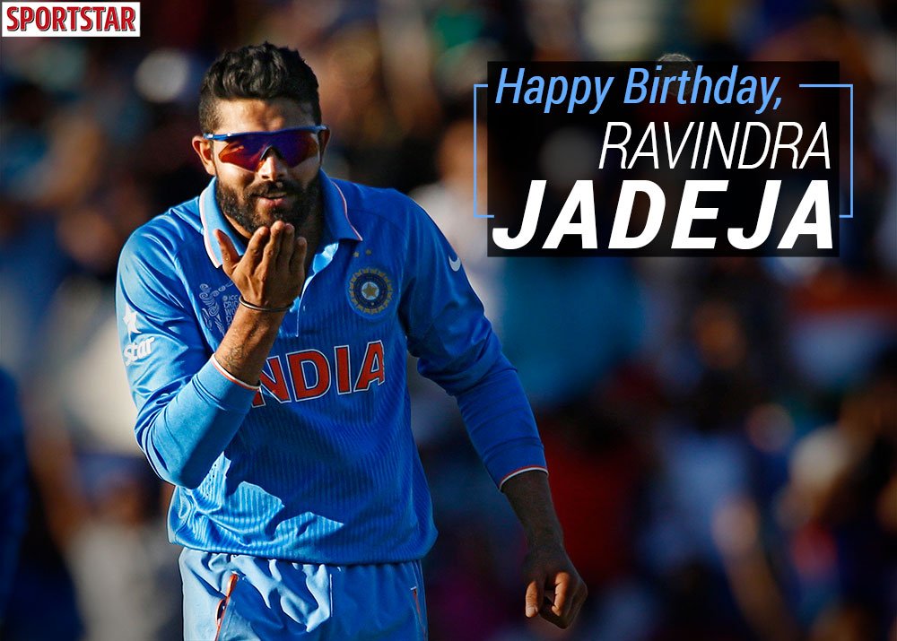 Sportstar wishes the flamboyant Ravindra Jadeja ( a very happy birthday. 