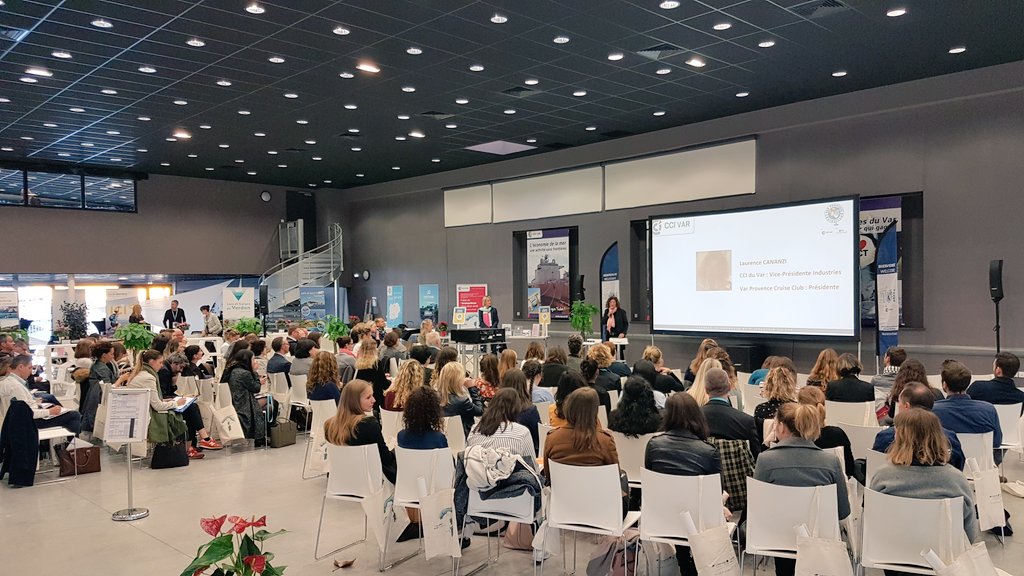 Le Workshop du Var Provence Cruise Club a démarré ! #ItinERA à l'honneur avec les problématiques durables et écologiques pour le tourisme. #interreg #cciv #ecotoursime #toulon #Workshop