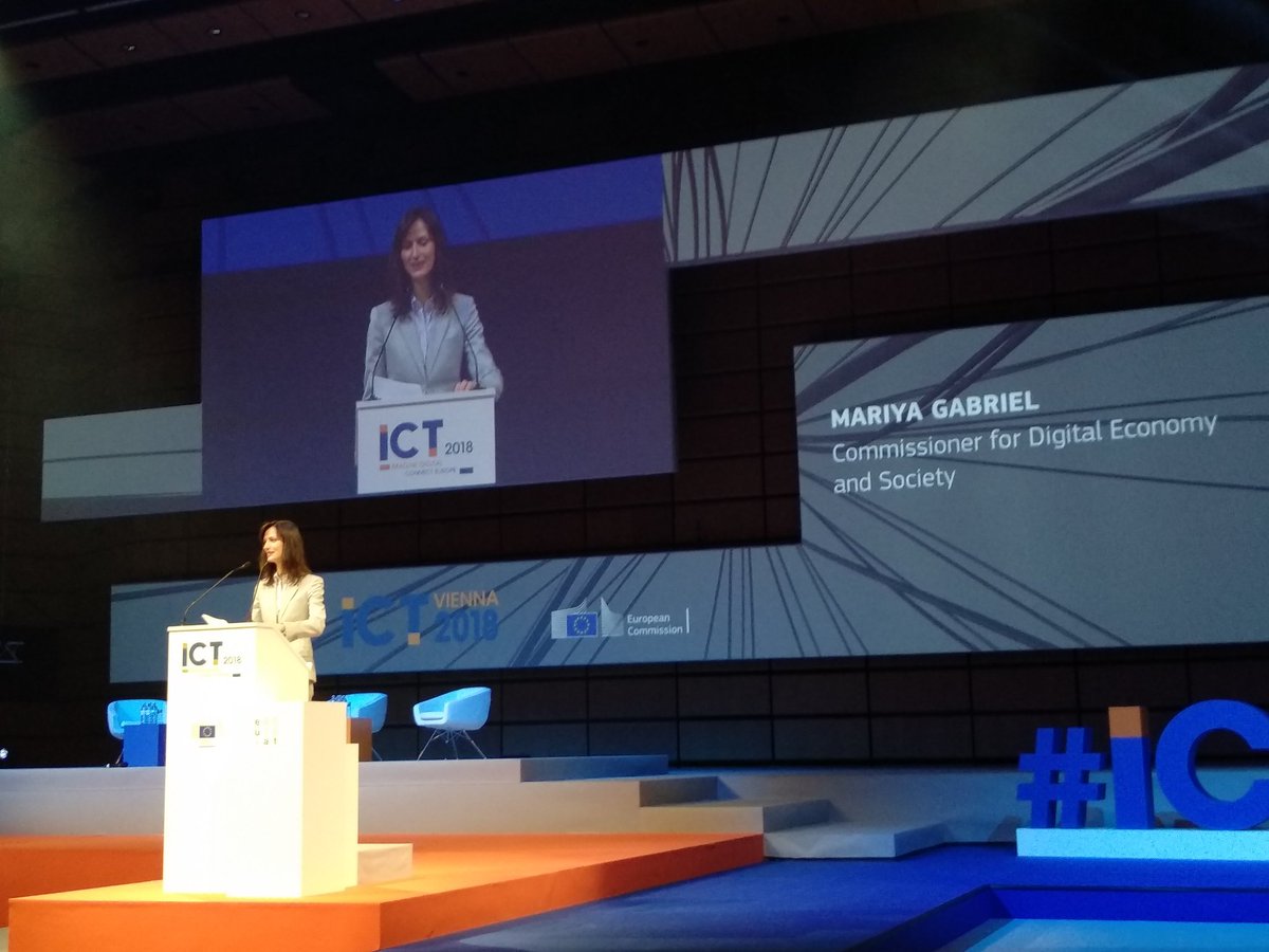 '#EU - working with member states and all its - citizens will provide an added value in #AI, #HPC #cybersecurity, #DIH, #digitalskills.' 🇪🇺 @CodeWeekEU #Digital Europe Programme #DEP are crucial to deliver in #ICT, education and skills @GabrielMariya @DigitalSkillsEU