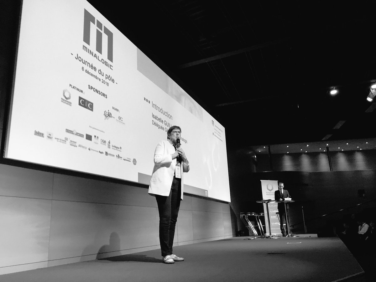 FabienSOLER's tweet image. Lancement de la journée du pôle @Minalogic par @isabelleguillau #WeAreMinalogic #StrongerTogether