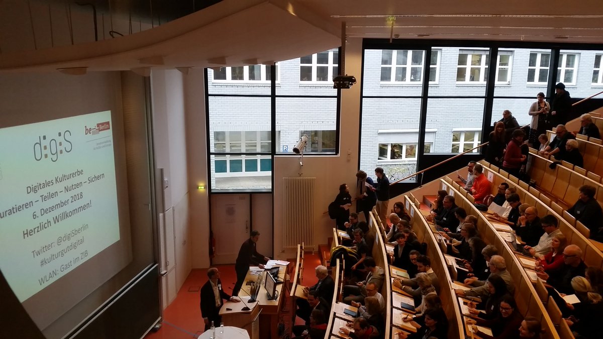 Volles Haus bei der digiS-Jahreskonferenz.
Wir freuen uns auf spannende Gespräche und Diskussionen.
#kulturgutdigital
