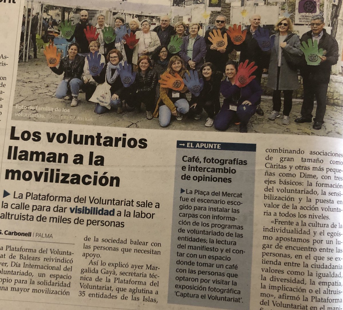 plavib's tweet photo. Avui a la premsa local es fa ressò del #DIV2018. Gràcies per donar visibilitat a #LaMàqueTransforma https://t.co/CARMEQ8Mrh