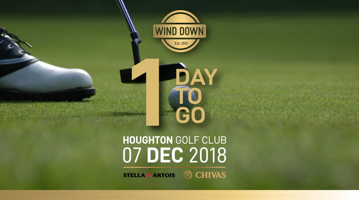 thewinddowngolf's tweet photo. We are just 1 day away from a golf day like no other #WindDown2018 https://t.co/KKSwKzezOH