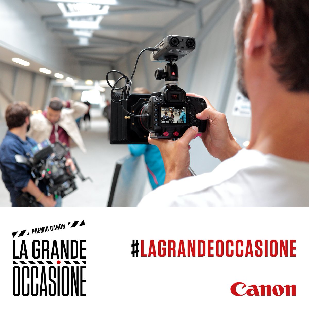 Sei un videomaker professionista o una piccola società di produzione?
Canon Italia ti offre l’opportunità di realizzare il tuo cortometraggio d’autore: regalati #LaGrandeOccasione di diventare una stella.
Ecco come funziona: goo.gl/EuKahF
#LiveforTheStory