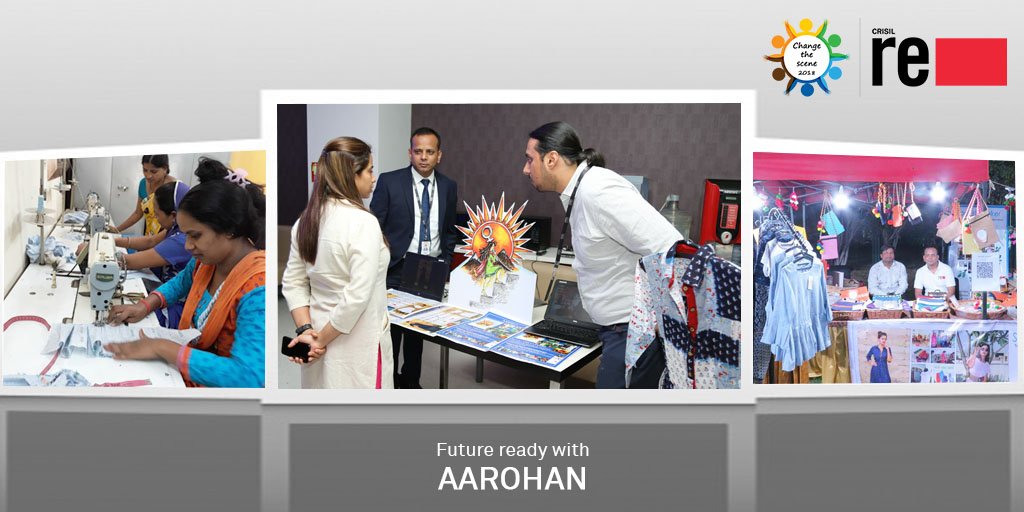 CrisilFoundtion's tweet photo. These gentlemen from .@CRISILLimited in Gurugram created a fast selling product line of contemporary clothing to increase income for #underprivileged #women.

#CRISILRE #ChangeTheScene https://t.co/nvKybeLPuJ
