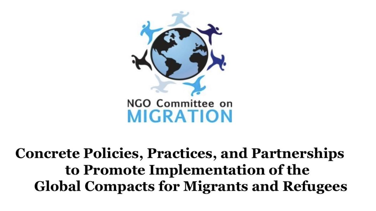 mcc_un's tweet photo. How can we move forward on a work plan to translate the commitments of the #GCMigration to action? Start with concrete policies, practices, and partnerships. Read the NGO Committee on Migration compendium here: https://t.co/JOLrc22VDK #GFMD_CSD #ForMigration @sarnatareynolds https://t.co/dasWZvcpHp