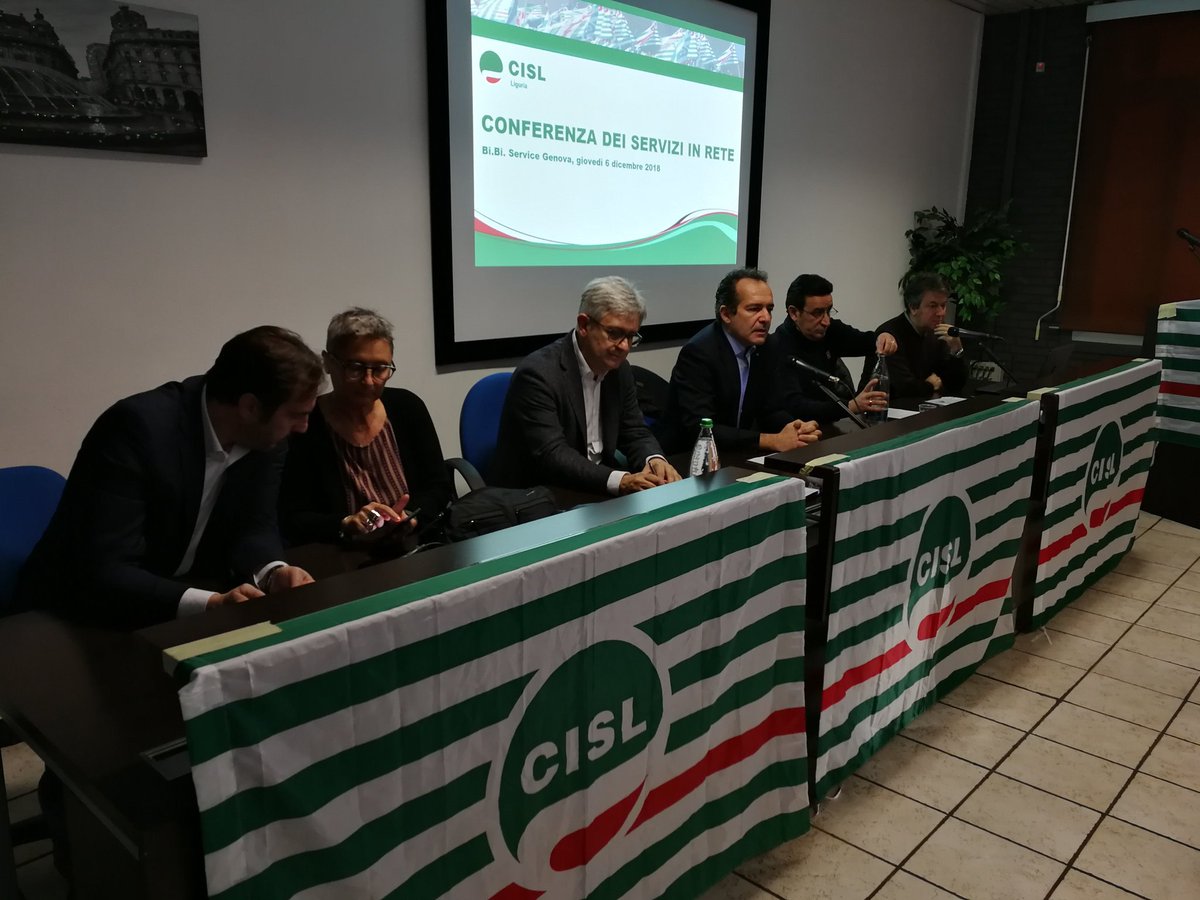 DipIndustr's tweet photo. Oggi #6dicembre @AngeloColombin1 per la @CislNazionale a #Genova partecipa alla Conferenza dei Servizi in Rete della @CislLiguria https://t.co/RHVP81Yvg4