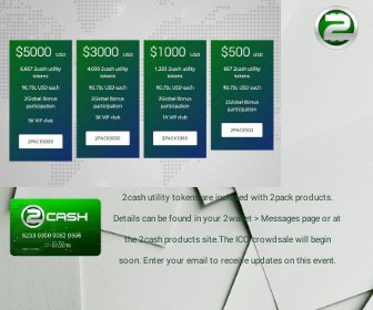 jono2cash's tweet photo. 2019 ICO #2cash #moneyforeveryone https://t.co/qboQEofP5G