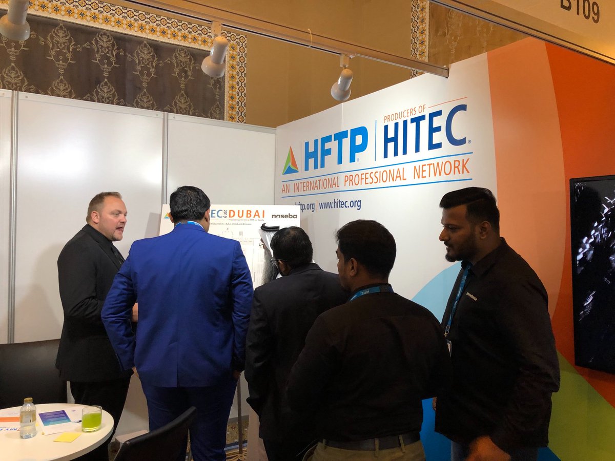 #HITECDXB Rocks.  Space for 2019 is flying off the shelf!