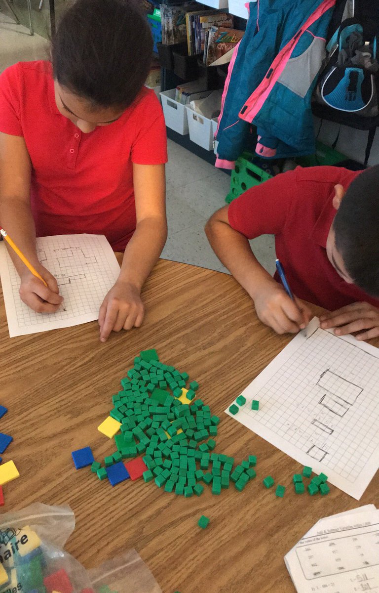 JamieThalacker's tweet photo. Developing our understanding of area @IsonSpringsES @DC_STEMtastic @isonsprings3rd https://t.co/z65SfHwCn0