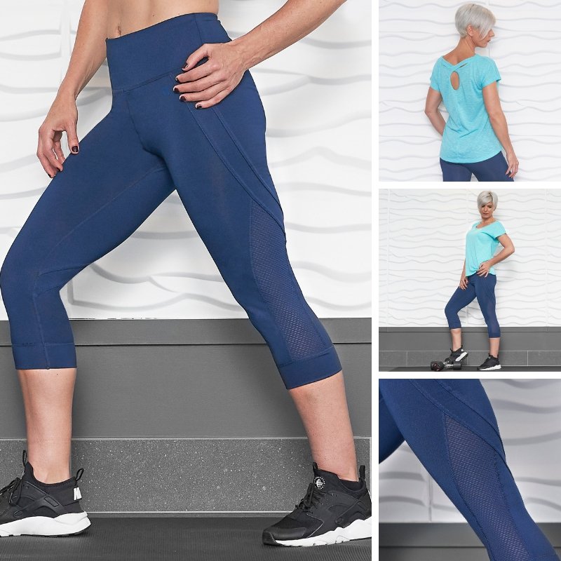 Introducing our "Core" Capri Pants, designed for comfort &amp; support!
* Cropped capri style
* Sleek mesh panels on the leg area
* High waisted compression
* Comfortable fit
* Flattering cut for all figures
* Ideal for all types of exercise whether it's yoga, weights or zumba!
#fit