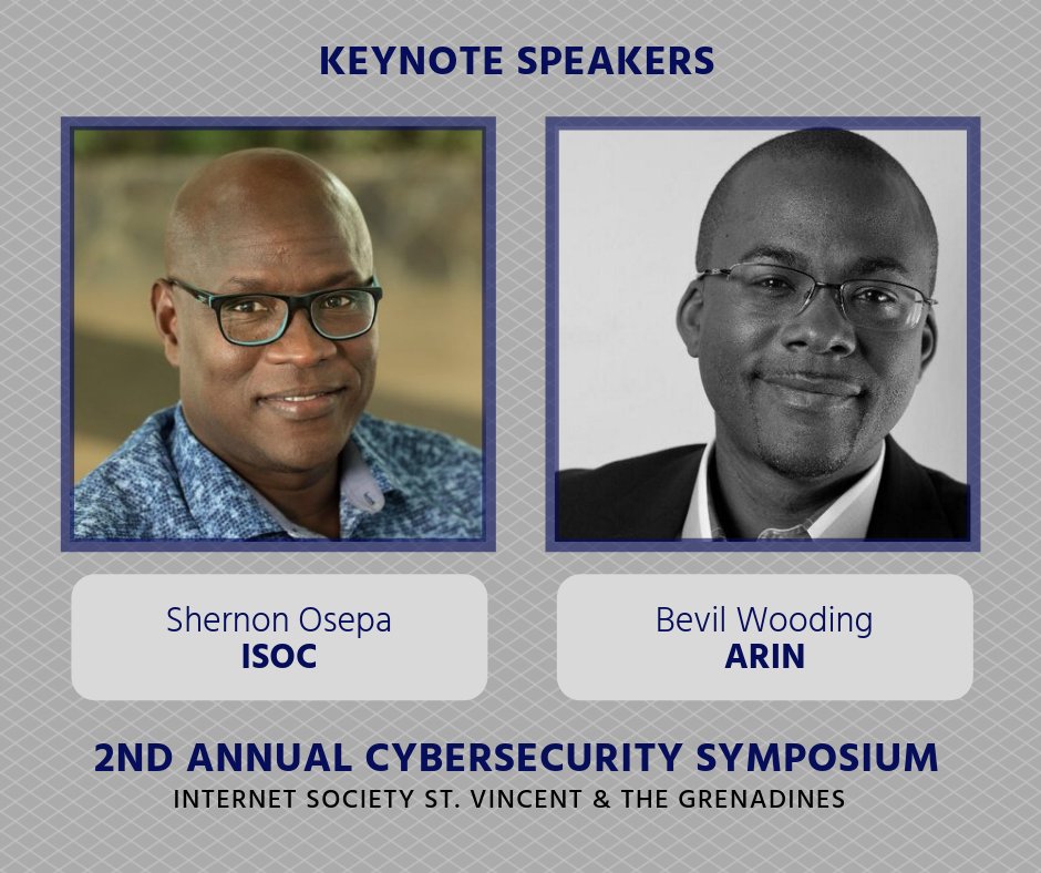 Come hear our keynote speakers from the Internet Society <a href="/ShernonOsepa/">Shernon Osepa</a>  and ARIN <a href="/bevilwooding/">Bevil Wooding</a>