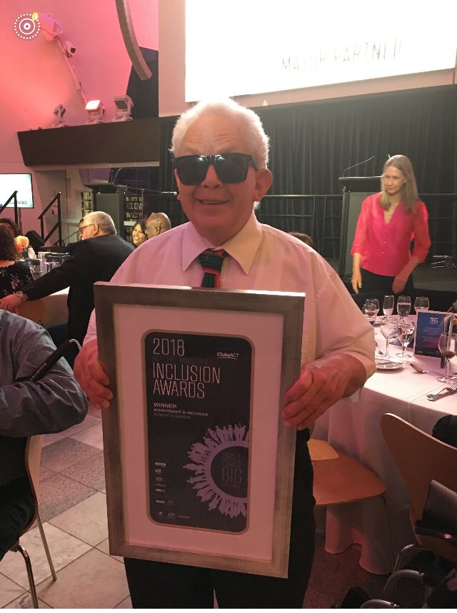 We were privileged to receive an ACT Chief Minister’s award 2018 for our work in #humanrights. Two of our team were also awarded individually. Congrats to everybody for your incredible &amp; important work, creating a more #inclusive society for everyone in #Canberra. #ACTInclusion