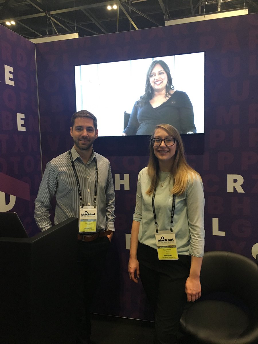 GeorgeMurrayACN's tweet photo. Come visit the @AccentureSecure Netorking Lounge for a free coffee and chat with David and Sian from our recruitment team at #BHEU https://t.co/wq2sfufAxX